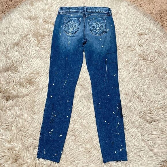 SIWY paint splatter jeans size 25 - Picture 4 of 5